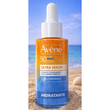AVENE ULTRA SERUM SPF 50+ PROTECCION CELULAR HIDRATACION DURADERA 30 ML