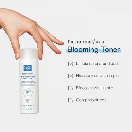 MARTIDERM ESSENTIAL BLOOMING TONICO PIEL NORMAL/SECA 200 ML