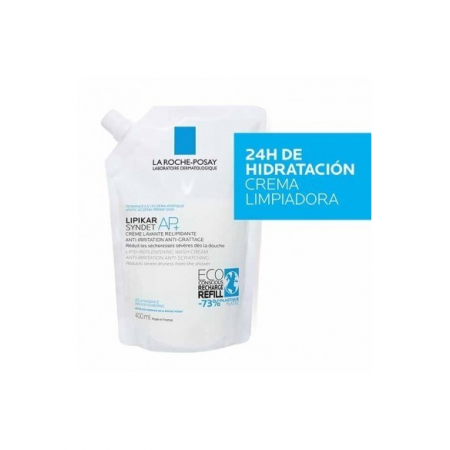 LA ROCHE POSAY LIPIKAR ECO RECARGA SYNDET AP+ CREMA LAVANTE 400 ML