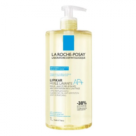 Aceite de ducha relipidante y antipicor La Roche-Posay Lipikar Aceite Lavante AP+ de 1 litro