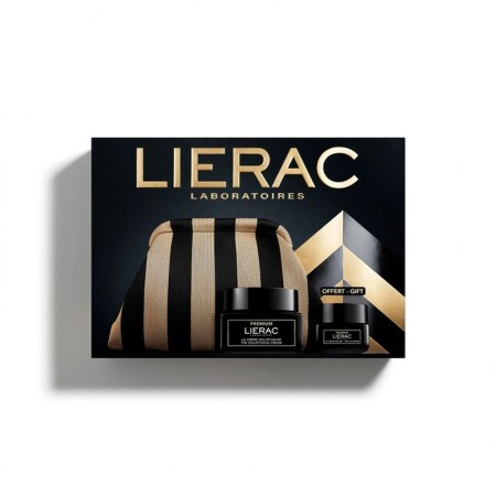 LIERAC SET PREMIUM CREMA VOLUPTUOSA 30ML + PREMIUM CONTORNO DE OJOS 20ML