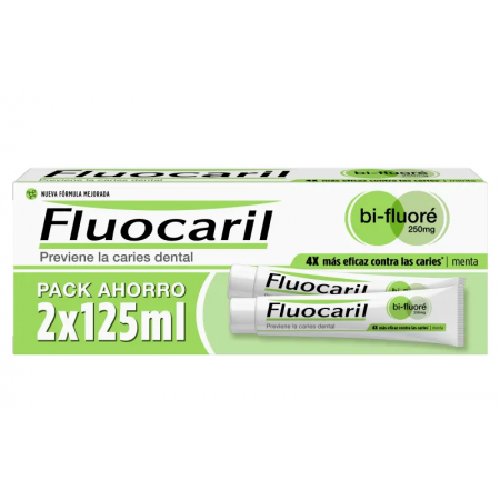 FLUOCARIL BI-FLUORE 250 DUPLO PASTA DENTAL 2X125 ML