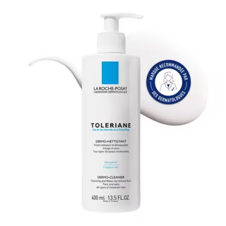 LA ROCHE POSAY TOLERIANE DERMOLIMPIADOR Y DESMAQUILLANTE FACIAL 400 ML