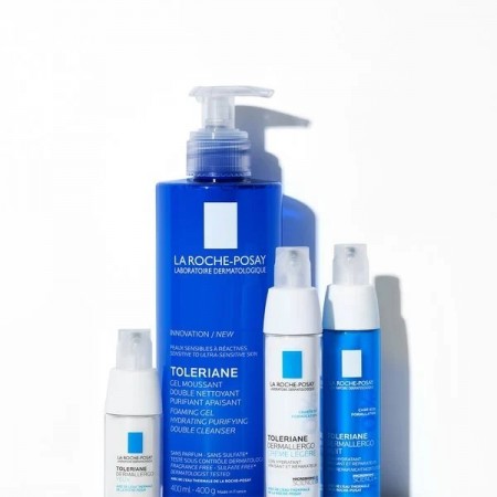 LA ROCHE POSAY TOLERIANE GEL ESPUMOSO DOBLE LIMPIADOR 400 ML