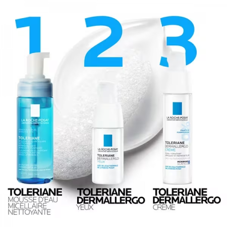 Rutina de limpieza y cuidado facial en tres pasos con la gama La Roche-Posay Toleriane