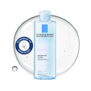La Roche-Posay Toleriane agua micelar para piel reactiva y sensible recomendada por dermatólogos