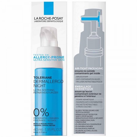 LA ROCHE POSAY TOLERIANE ULTRA DERMALERGO NOCHE FLUIDO 40 ML