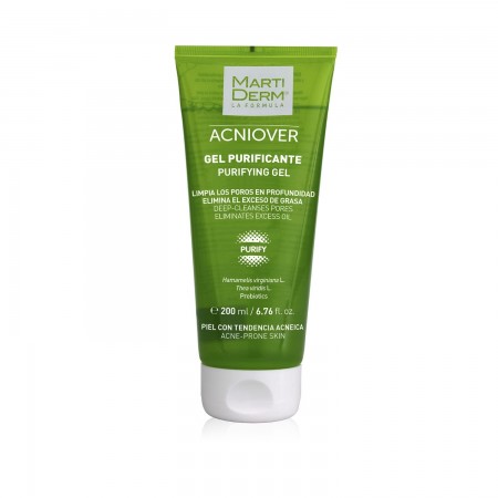 MARTIDERM ACNIOVER GEL PURIFICANTE PIEL ACNEICA 200 ML