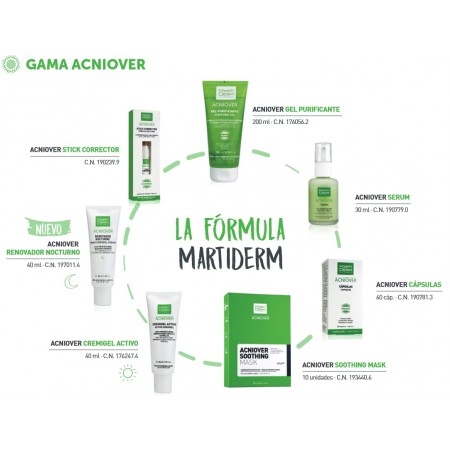 MARTIDERM ACNIOVER GEL PURIFICANTE PIEL ACNEICA 200 ML