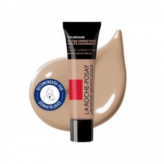 LA ROCHE POSAY TOLERIANE MAQUILLAJE FLUIDO CORRECTOR SPF25 ALTA COBERTURA Nº13 30ML