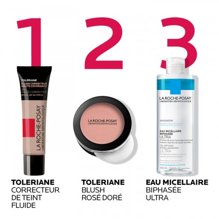 LA ROCHE POSAY TOLERIANE MAQUILLAJE FLUIDO CORRECTOR SPF25 ALTA COBERTURA Nº13 30ML