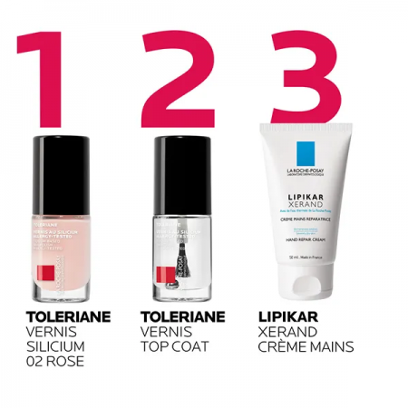 LA ROCHE POSAY TOLERIANE SILICIUM LACA DE UÑAS COLOR ROSA 6ML