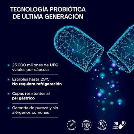 DRASANVI PROBIOTICS FLORA & DEFENSAS 20 CAPSULAS