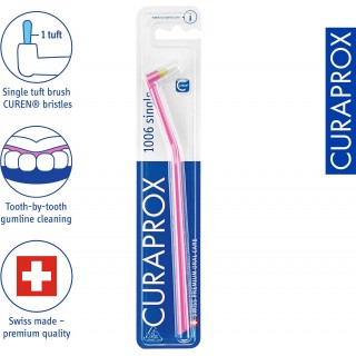 CURAPROX 1006 CEPILLO ANGULAR INTERDENTAL BRACKETS