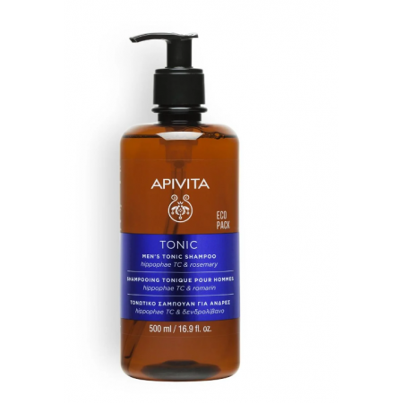 APIVITA CHAMPU TONIC MEN ANTICAIDA HOMBRE ECOPACK 500ML
