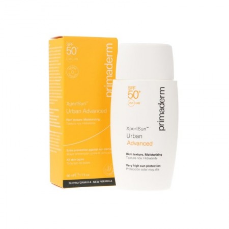 PRIMADERM XPERTSUN URBAN ADVANCED SPF50+ CREMA TEXTURA RICA 50 ML
