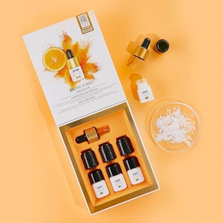 ISDINCEUTICS FLAVO-C FORTE SERUM 15% VITAMINA C PURA INTENSIVO 30 DIAS. 3 FRASCOS X 5.3 ML