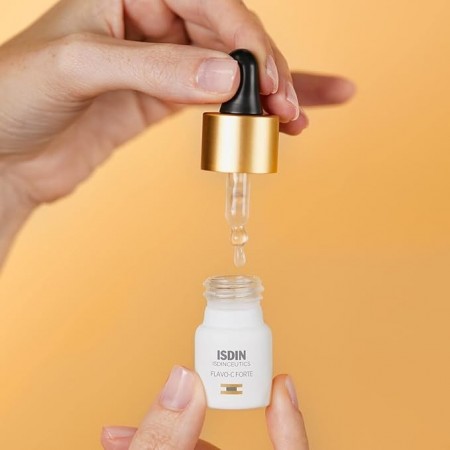 ISDINCEUTICS FLAVO-C FORTE SERUM 15% VITAMINA C PURA INTENSIVO 30 DIAS. 3 FRASCOS X 5.3 ML