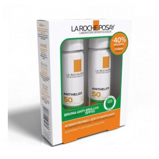 LA ROCHE POSAY ANTHELIOS DUPLO BRUMA ANTIBRILLO SPF 50+ 2 X 75ML