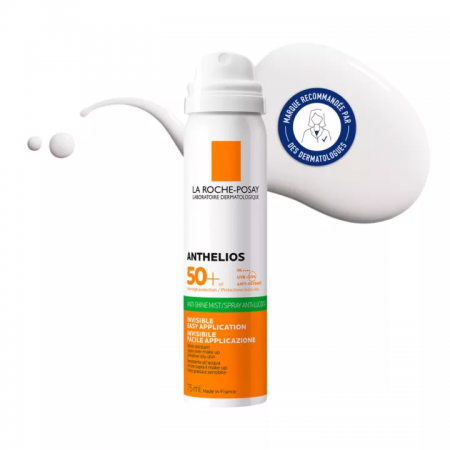 ANTHELIOS DUPLO BRUMA DE ROSTRO ANTIBRILLO SPF50+ BRUMA INVISIBLE 2 X 75ML