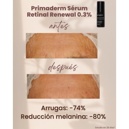 PRIMADERM RETINAL RENEWAL 0.3% GROWTH FACTOR PEPTIDE SERUM 30 ML