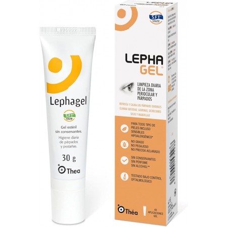 LEPHAGEL GEL DE HIGIENE DE PARPADOS Y PESTAÑAS 30 G