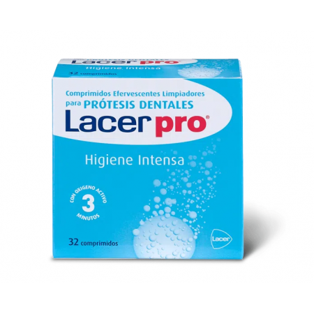 LACER PRO LIMPIEZA PROTESIS DENTAL 32 COMPRIMIDOS EFERVESCENTES