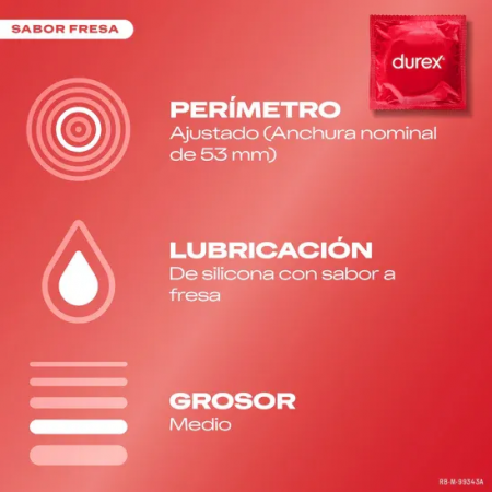 DUREX SABOREAME MULTIFRUTAS 12 PRESERVATIVOS