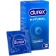DUREX NATURAL REGULAR FIT 6 PRESERVATIVOS