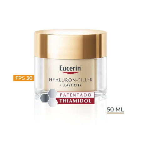 EUCERIN PACK HYALURON FILLER ELASTICITY CREMA DIA FPS30 50ML + HYALURON-FILLER CONTORNO DE OJOS 15ML