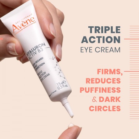 AVENE HYALURON ACTIV B3 CONTORNO DE OJOS TRIPLE ACCION 15 ML
