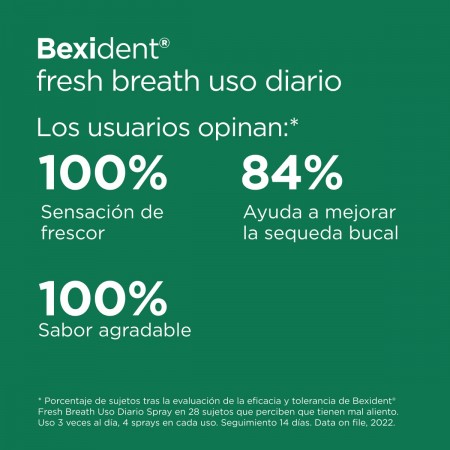 BEXIDENT FRESH BREATH PACK COLUTORIO 500  ML + SPRAY FRESH BREATH 15 ML