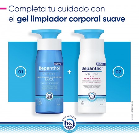 BEPANTHOL DERMA REPARADORA LOCION CORPORAL DIARIA 400 ML