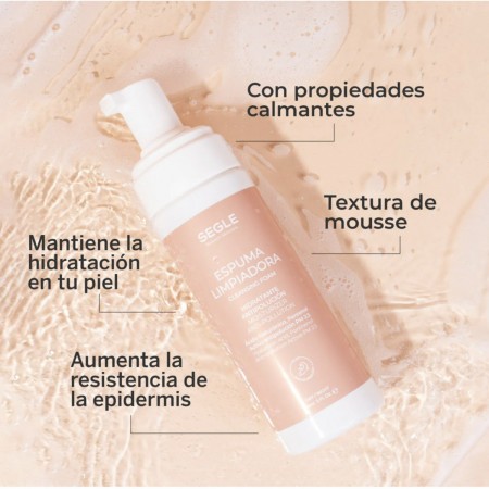 SEGLE ESPUMA LIMPIADORA HIDRATANTE Y ANTIPOLUCIÓN ESPUMA 150ML