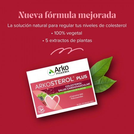 ARKOSTEROL PLUS 30 CAPSULAS