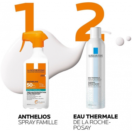 ANTHELIOS SPRAY PROTECTOR SOLAR CORPORAL FAMILIAR SPF 50+ 300ML