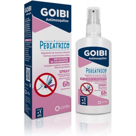 GOIBI ANTIMOSQUITOS REPELENTE DE INSECTOS PEDIATRICO SPRAY 100 ML