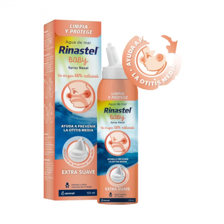 RINASTEL BABY AGUA DE MAR EXTRA SUAVE SPRAY NASAL 125 ML