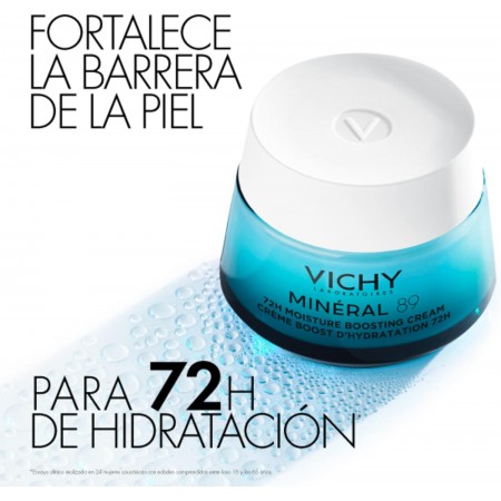 VICHY MINERAL 89 CREMA BOOST DE HIDRATACION LIGERA 50 ML