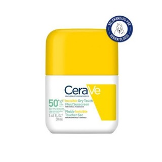 CERAVE FLUIDO FACIAL PROTECTOR INVISIBLE OIL CONTROL SPF50 50 ML