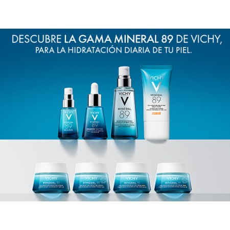 VICHY MINERAL 89 FLUIDO DIARIO BOOST DE HIDRATACION 72H SPF 50+ 50 ML