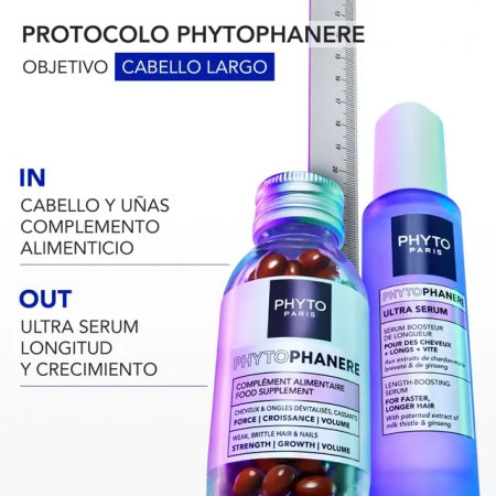 PHYTOPHANERE PACK ANTICAIDA CABELLO Y UÑAS 2 X 120 CÁPSULAS 4 MESES
