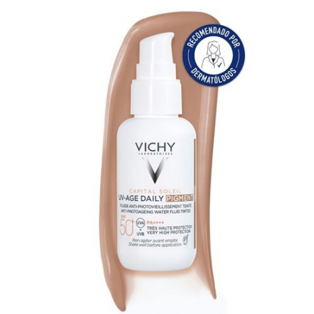 VICHY CAPITAL SOLEIL UV-AGE DAILY SPF50+ PIGMENT COLOR MEDIO 40 ML