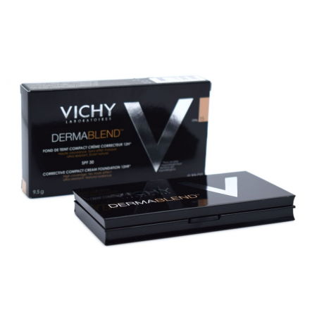 VICHY DERMABLEND FONDO DE MAQUILLAJE CORRECTOR SPF30 Nº 25 COMPACTO NUDE 9.5G