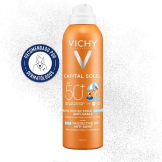 VICHY CAPITAL SOLEIL SPRAY INFANTIL ANTIARENA SPF50 BRUMA 200 ML