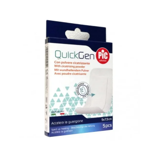 APOSITO QUICKGEN ( CON ACIDO HIALURONICO ) 5 X 7.5 5 UDS.