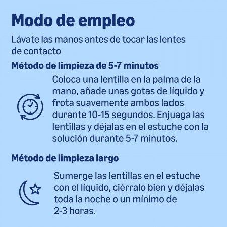 CARE SOLUCION UNICA CON HIALURONATO SODICO PARA LENTES DE CONTACTO 60 ML + PORTALENTES