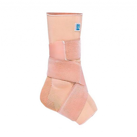 PRIM AQTIVO SKIN TOBILLERA ELASTICA CON ALMOHADILLAS MALEOLARES Y VENDAJE EN 8 TALLA L