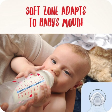 NUK TETINA SILICONA ANTICOLICO FIRST CHOICE+ T-1 S 0-6 MESES 2 TETINAS