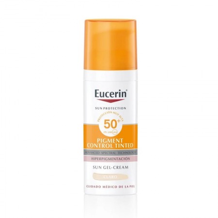 EUCERIN SUN PROTECTION OIL CONTROL COLOR CLARO SPF 50+ 50 ML